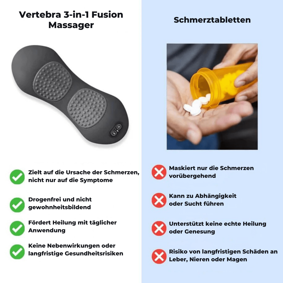 Vertebra 3 - in - 1 Fusion Massager - Amariel