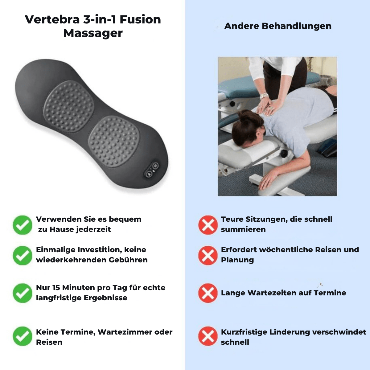 Vertebra 3 - in - 1 Fusion Massager - Amariel
