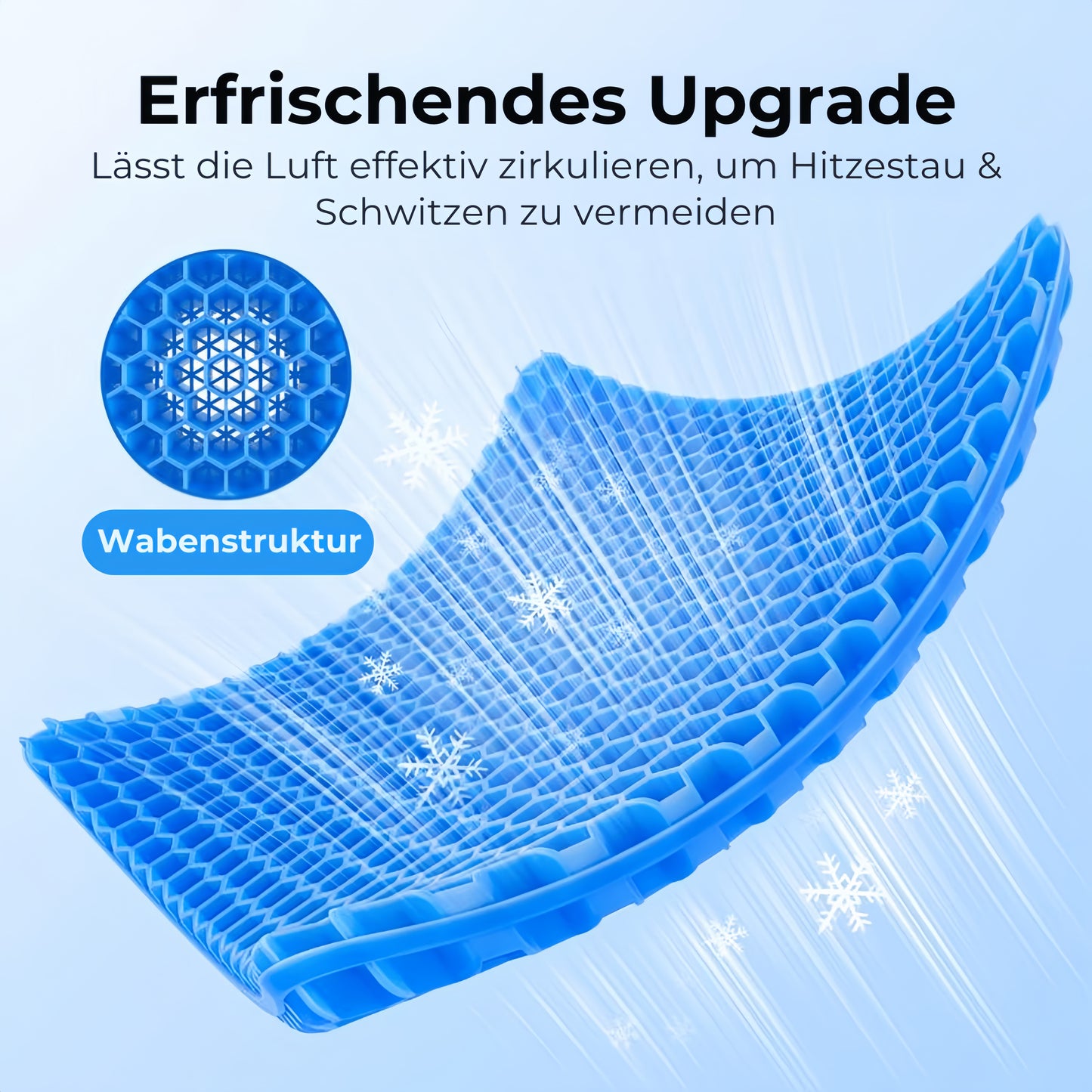 GELVA Waben-Sitzkissen