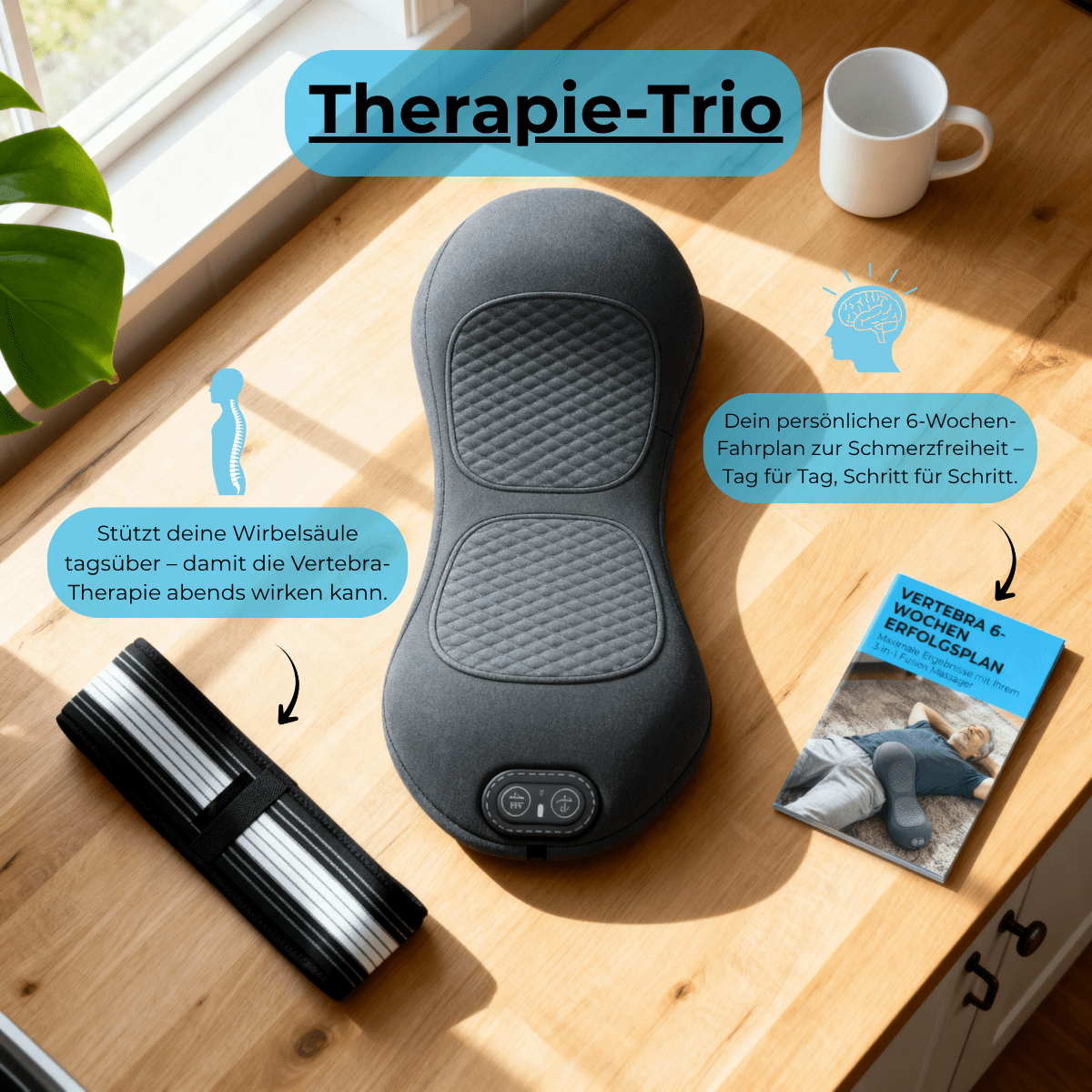 Vertebra 3 - in - 1 Fusion Massager - Amariel