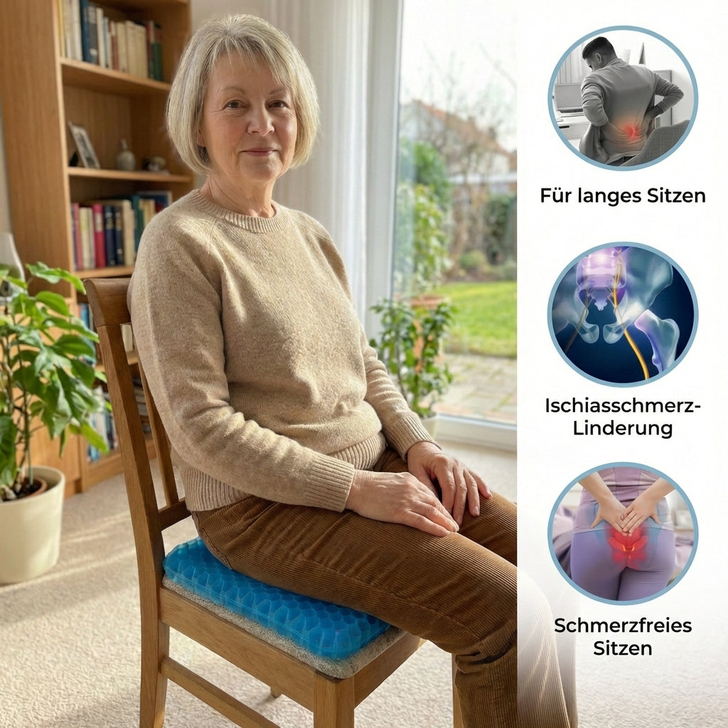 GELVA Waben-Sitzkissen