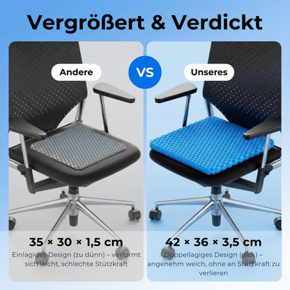 GELVA Waben-Sitzkissen