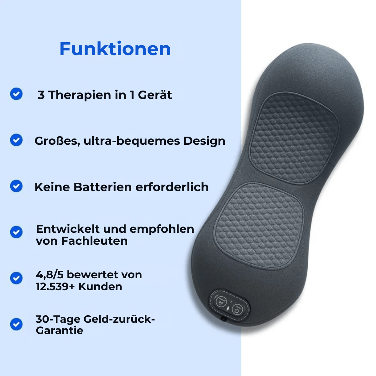 Vertebra 3 - in - 1 Fusion Massager - Amariel